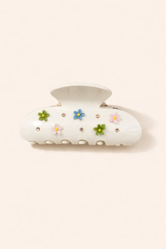 Fay Multi Flower Hair Clip made by Mixology