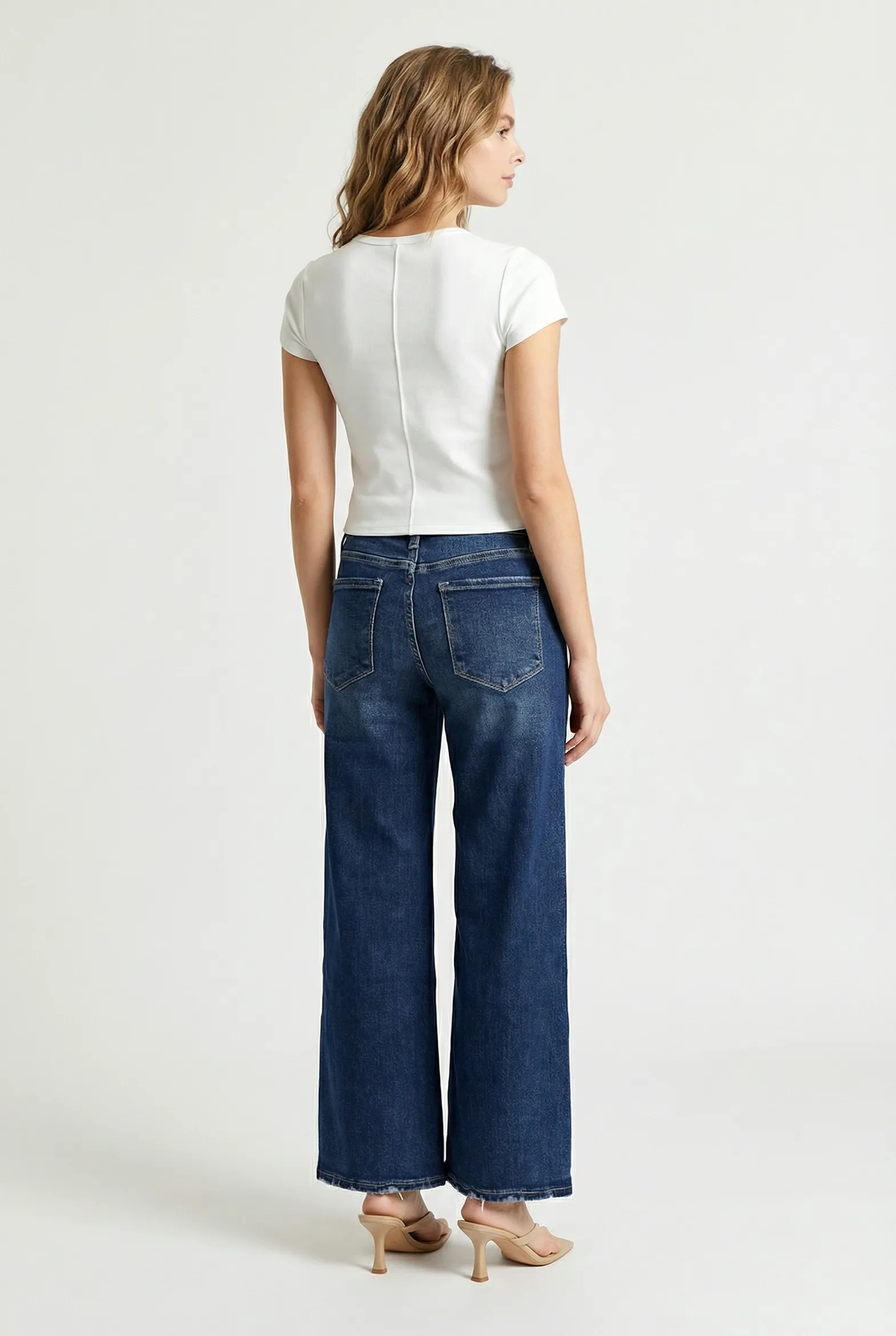 Mid Rise Ankle Wide Leg sold by Mixology product image thumbnail 4