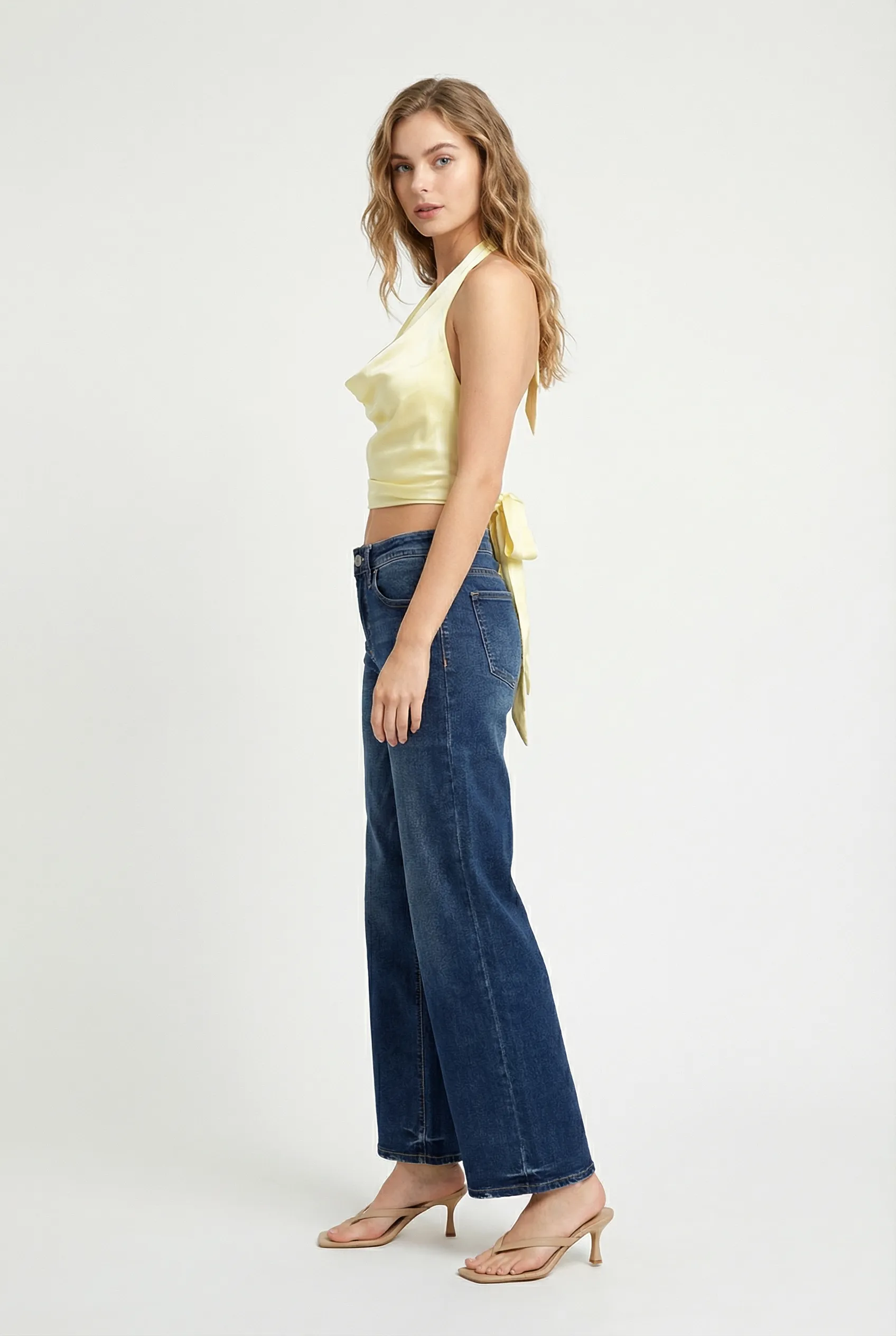 Mid Rise Ankle Wide Leg sold by Mixology product image thumbnail 3