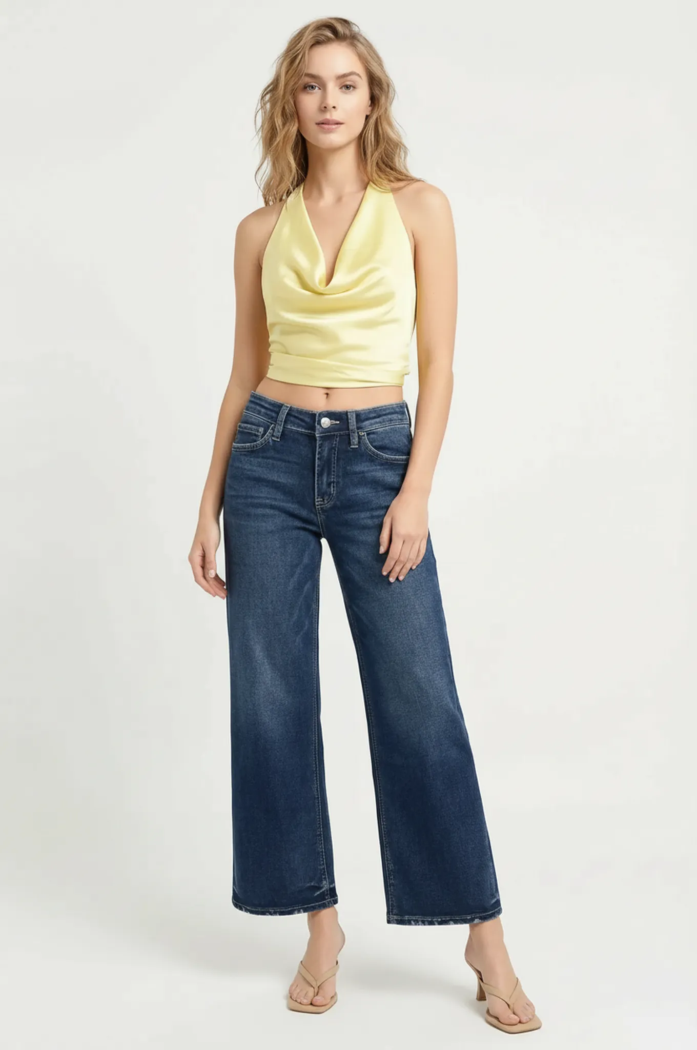 Mid Rise Ankle Wide Leg sold by Mixology product image thumbnail 2