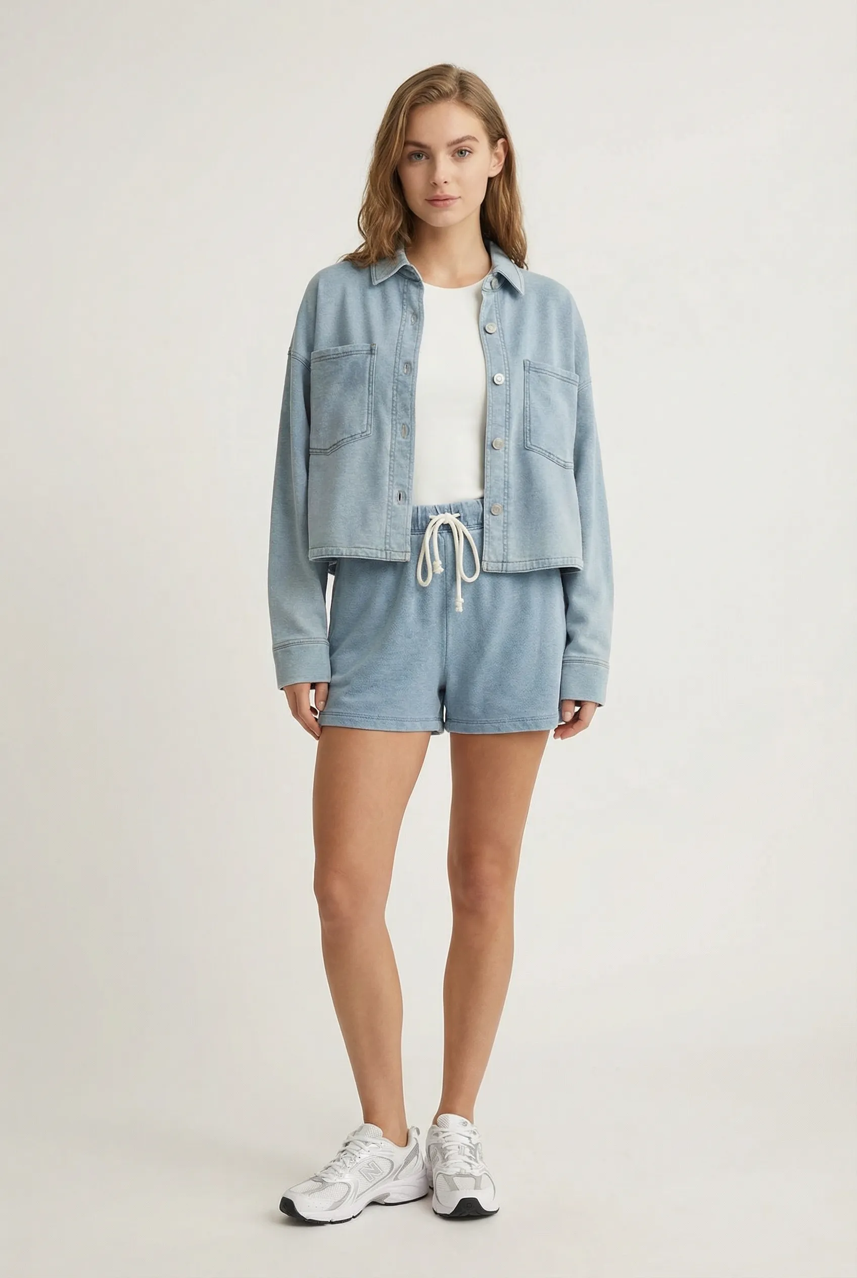 All Day Cropped Knit Jacket sold by Mixology product image thumbnail 2