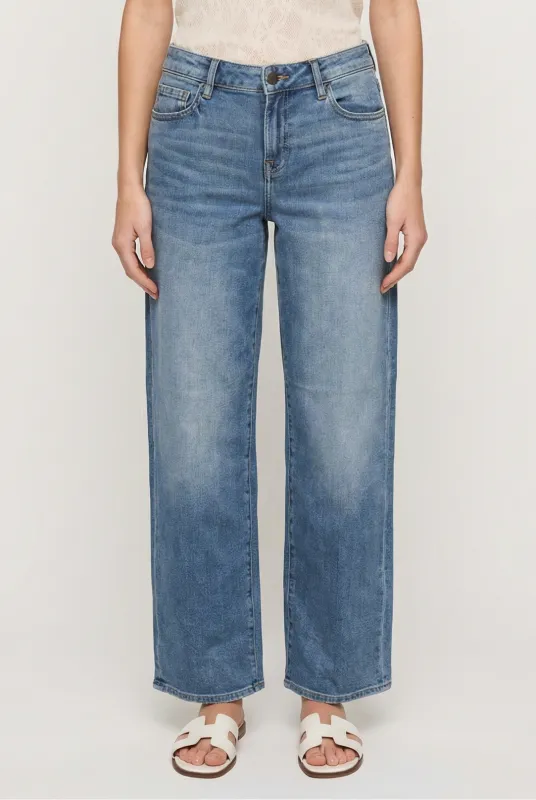 Logan Mid Rise Dad Jean sold by Mixology