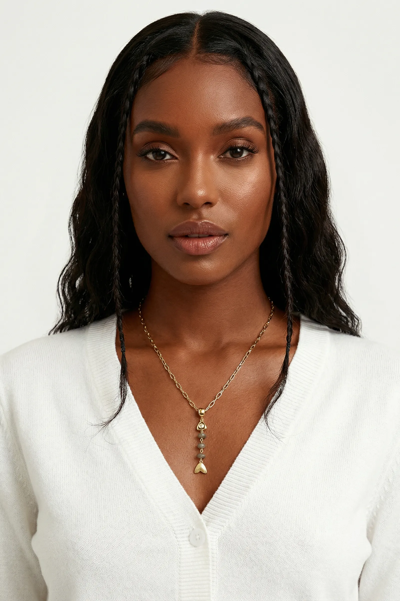 Fizz Beaded Fish Necklace sold by Mixology