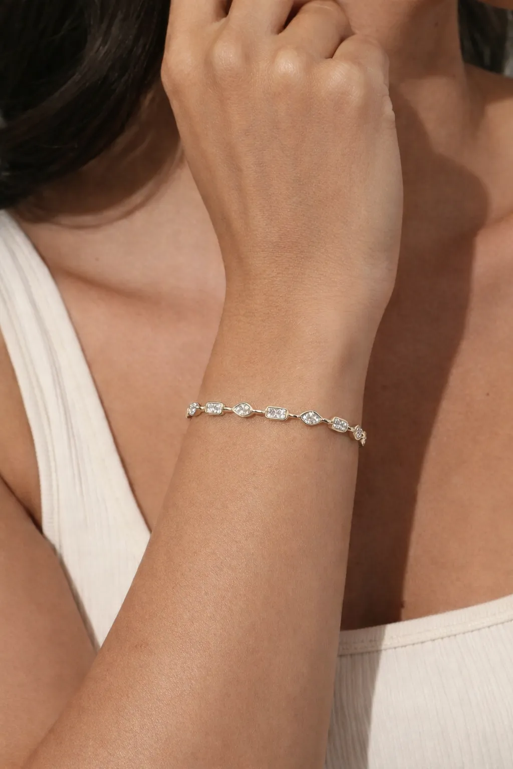 Clover Multi Bezel Bracelet sold by Mixology product image thumbnail 2