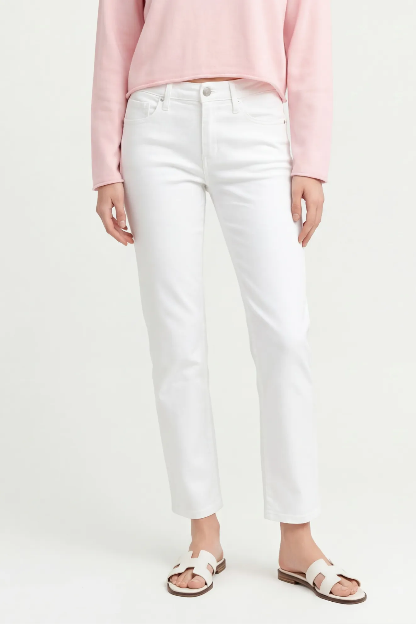 Mid Rise Ankle Straight sold by Mixology