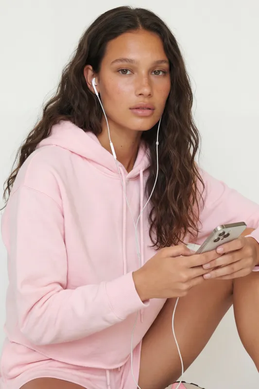 Weekend Raw Edge Hoodie made by Mixology