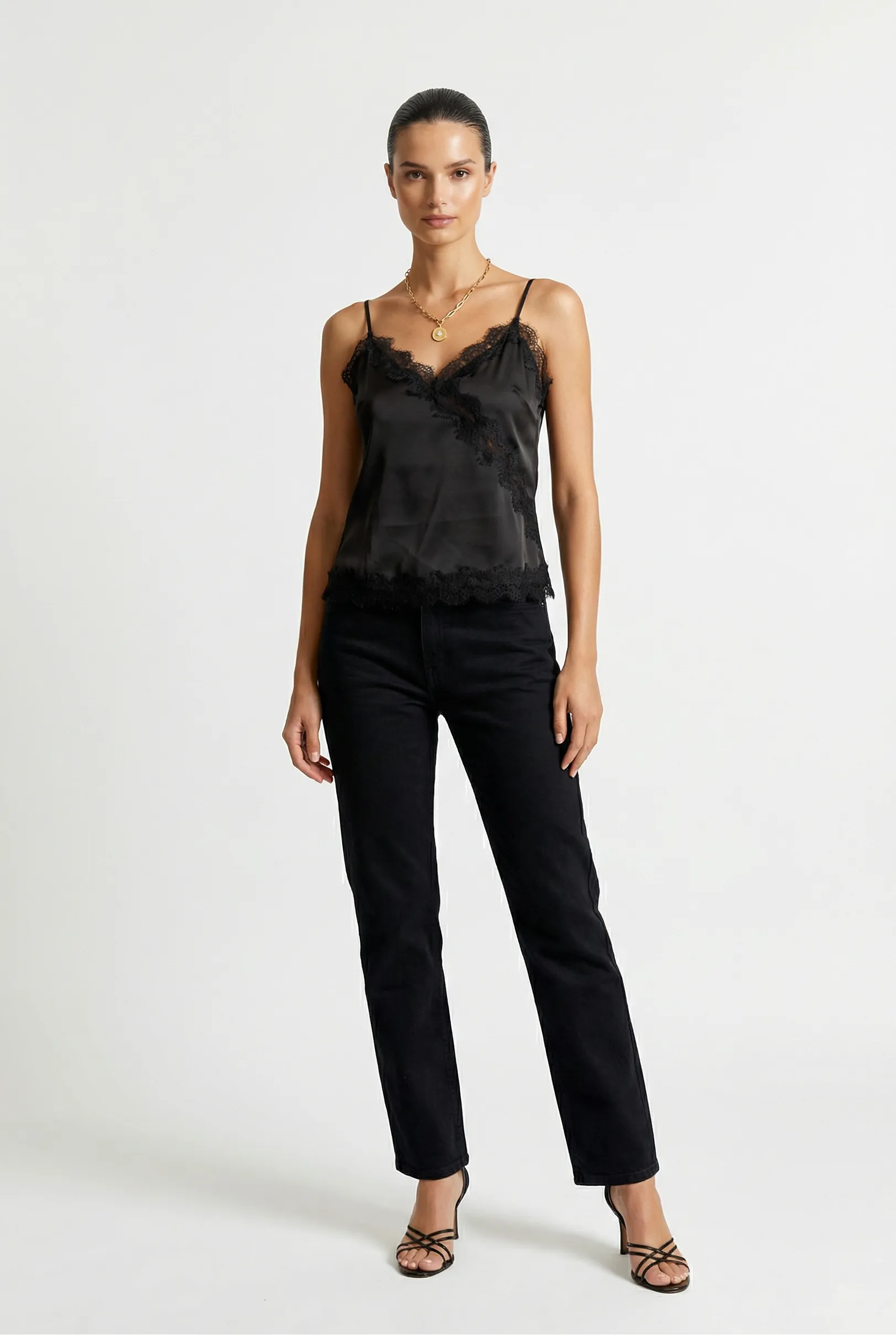 Lillia Lace Trim Top sold by Mixology product image thumbnail 2