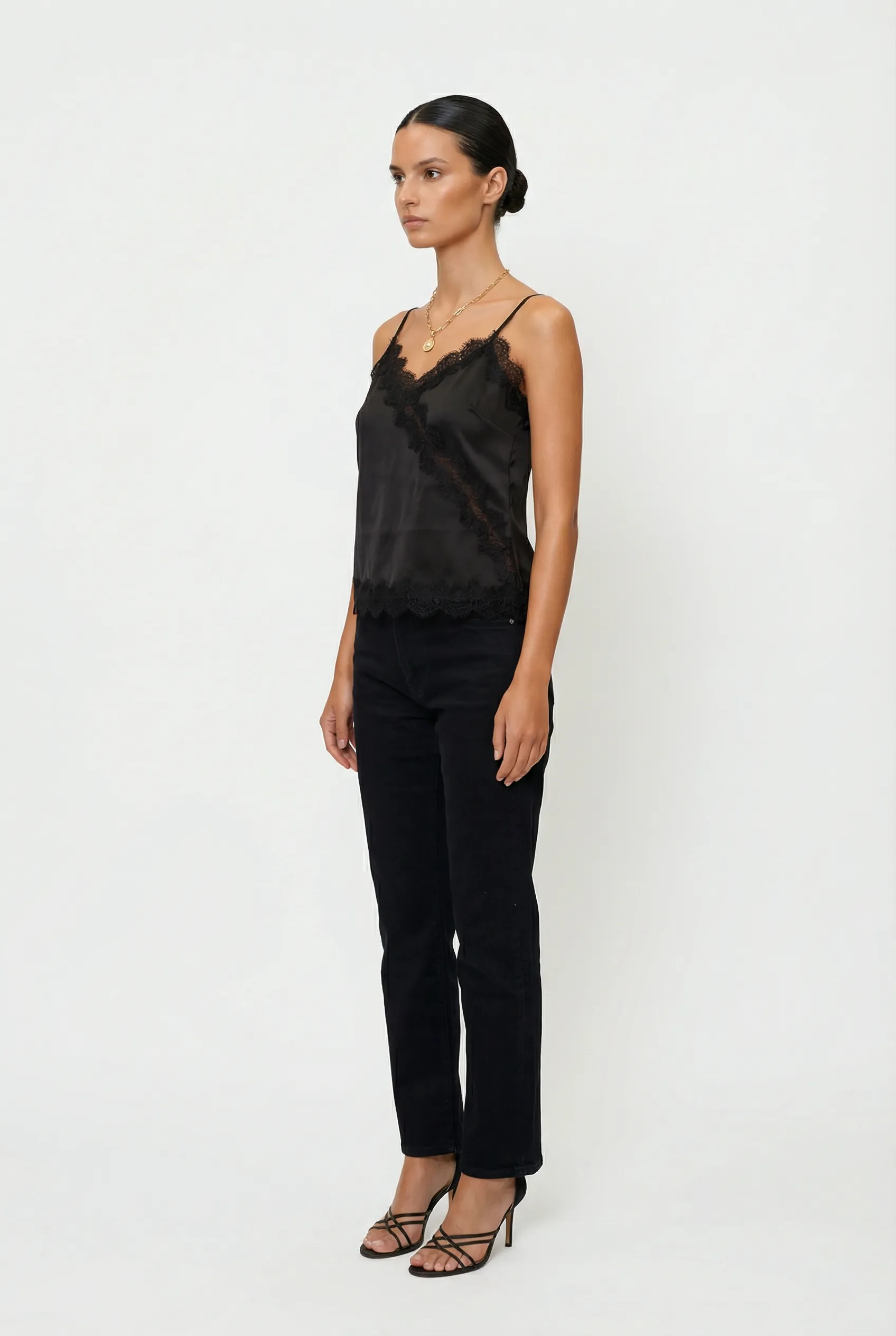 Lillia Lace Trim Top sold by Mixology product image thumbnail 3