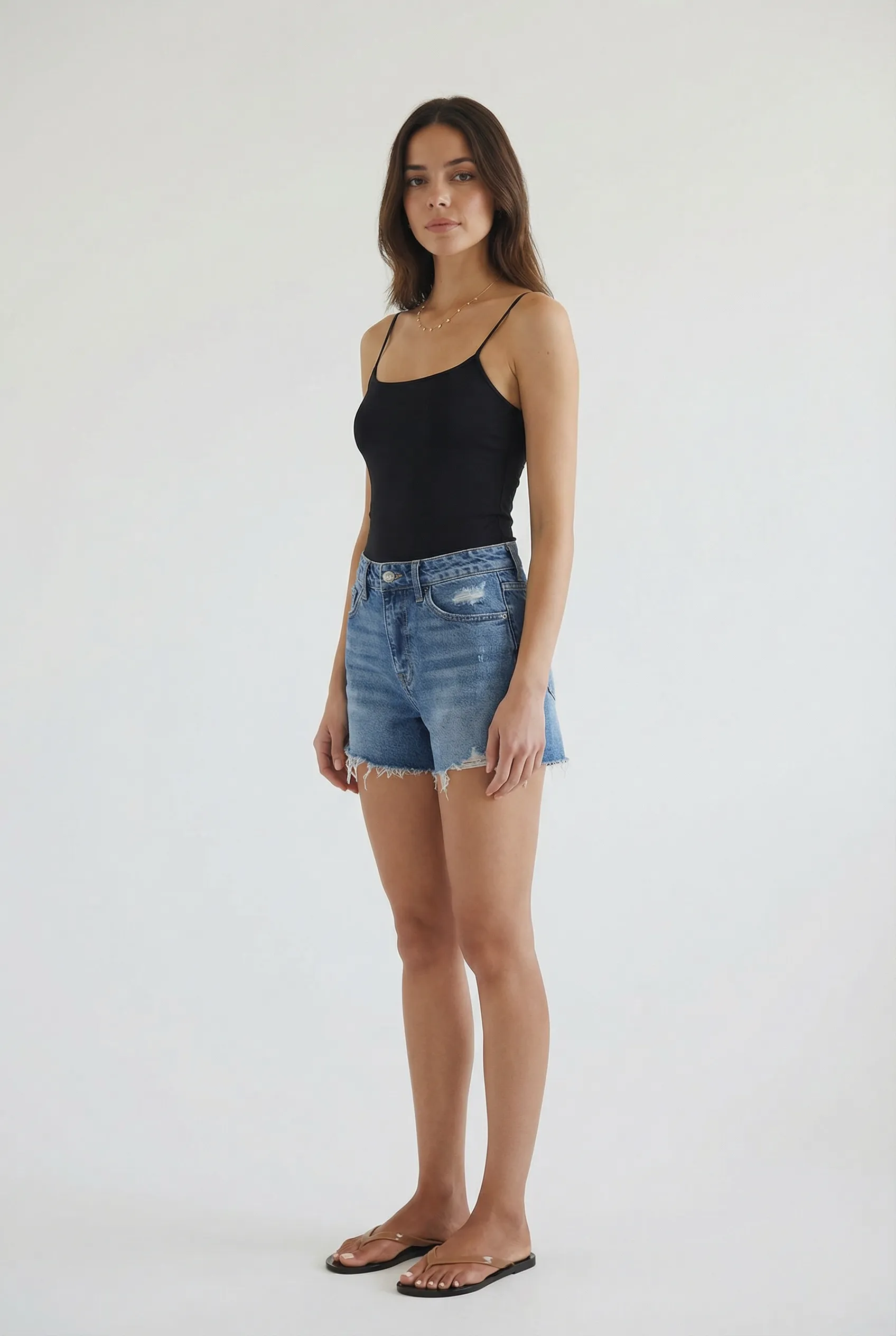 Seamless Spaghetti Strap Cami sold by Mixology product image thumbnail 3
