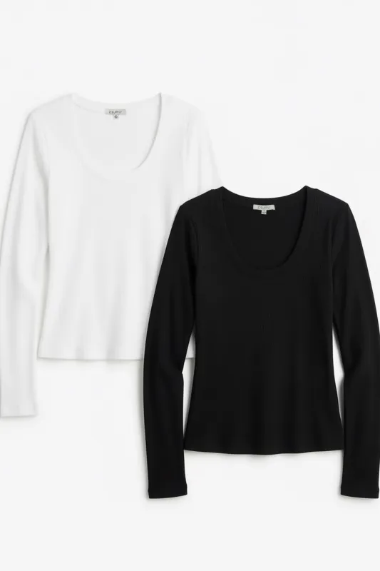 Sirena Ribbed Long Sleeve Bundle made by Z Supply