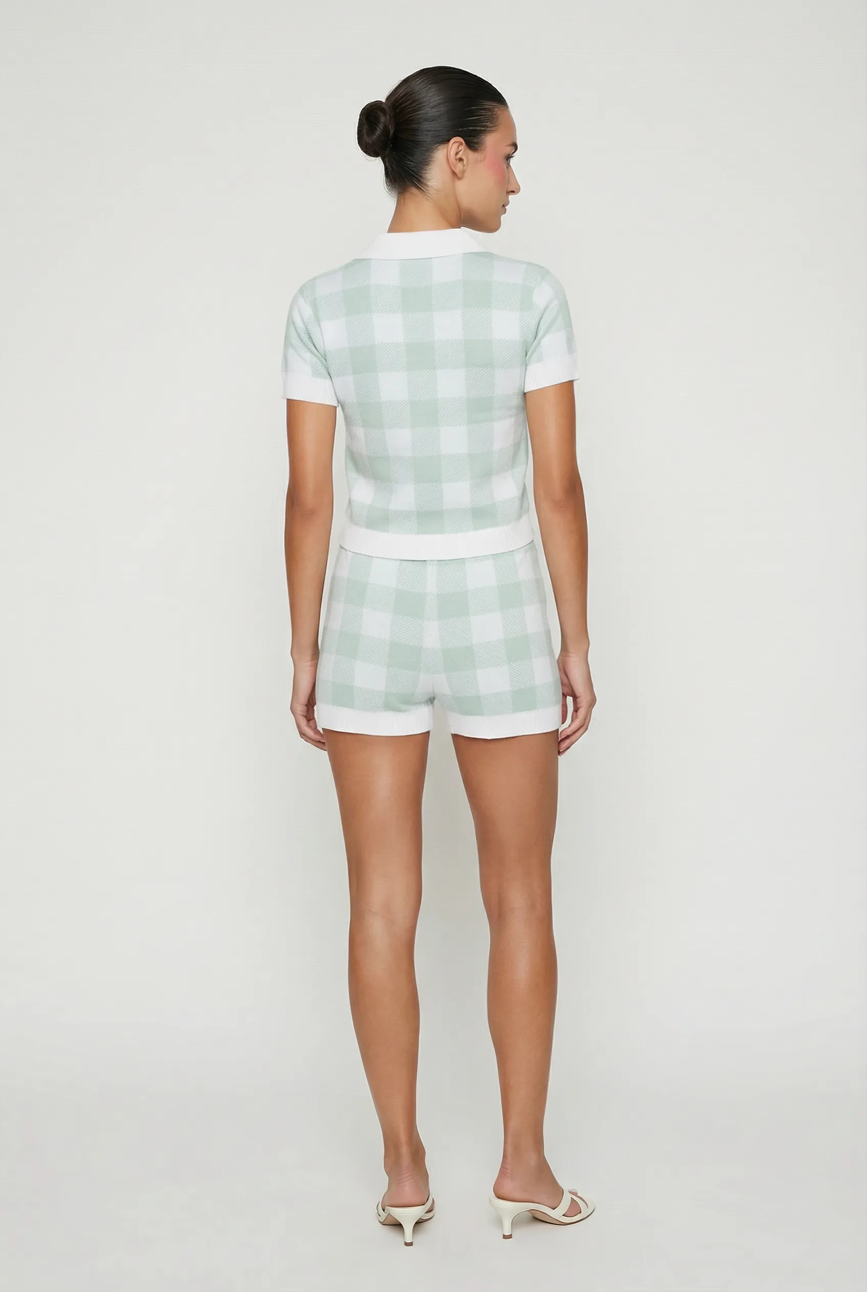 Ginger Gingham Shorts sold by Mixology product image thumbnail 4