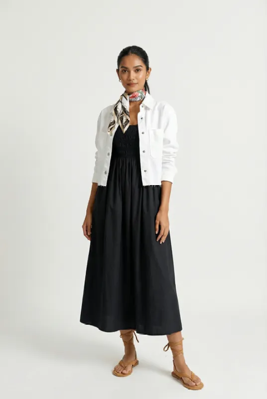 Floral Border Scarf made by Mixology