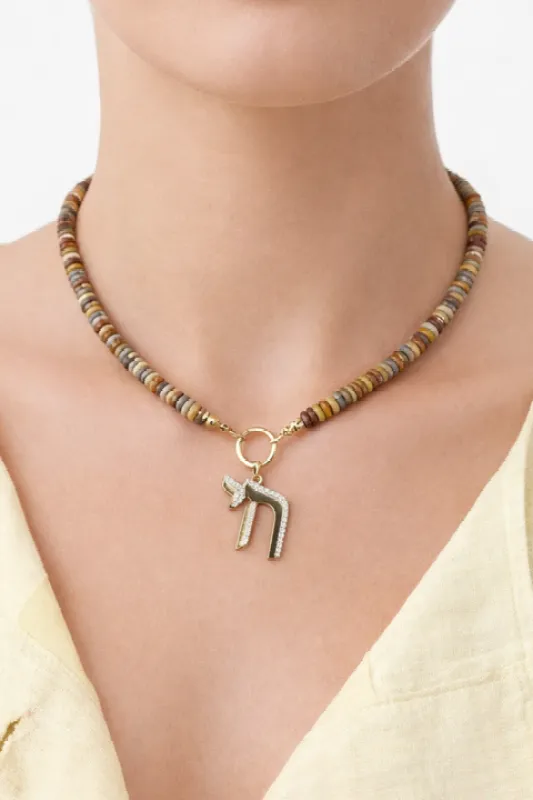 Hollace Chai On Beaded Necklace made by Mixology