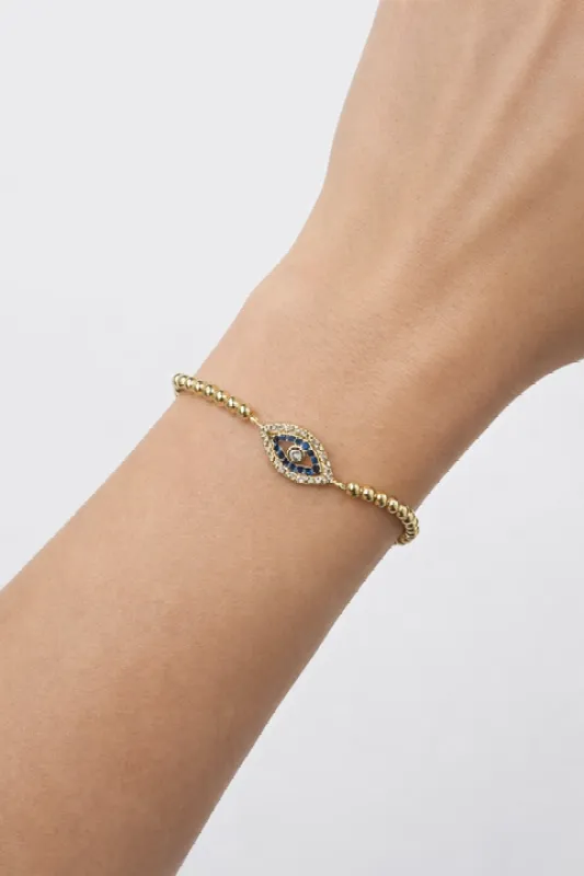 Nicole Cz Sapphire Bracelet made by Mixology