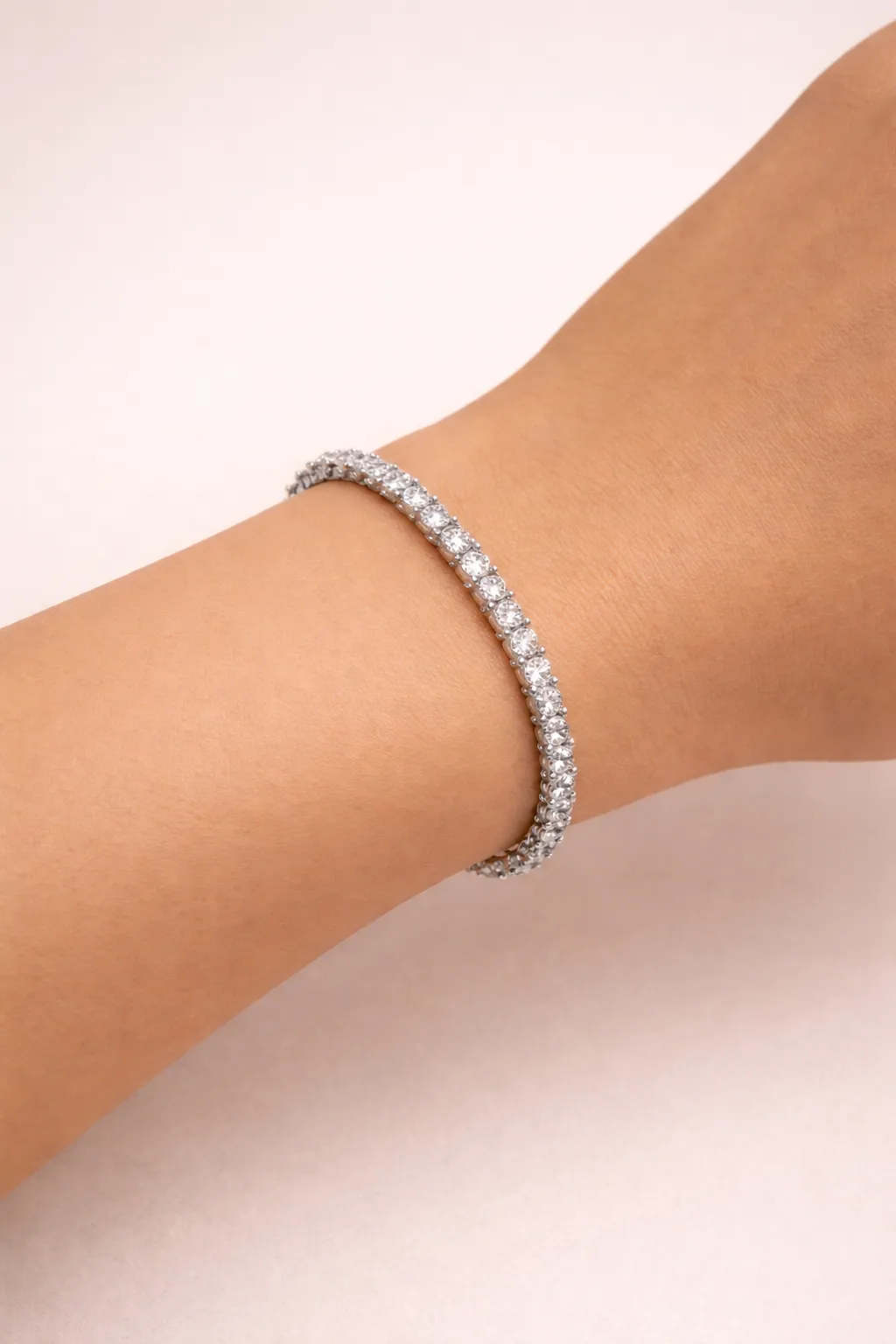 Greco Bezel Tennis Bracelet sold by Mixology product image thumbnail 2