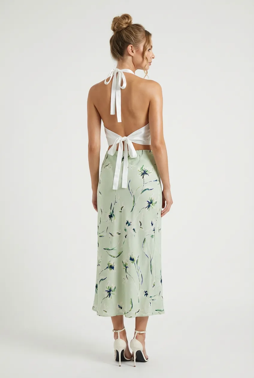 Sara Twist Neck Tie Back Top sold by Mixology product image thumbnail 4