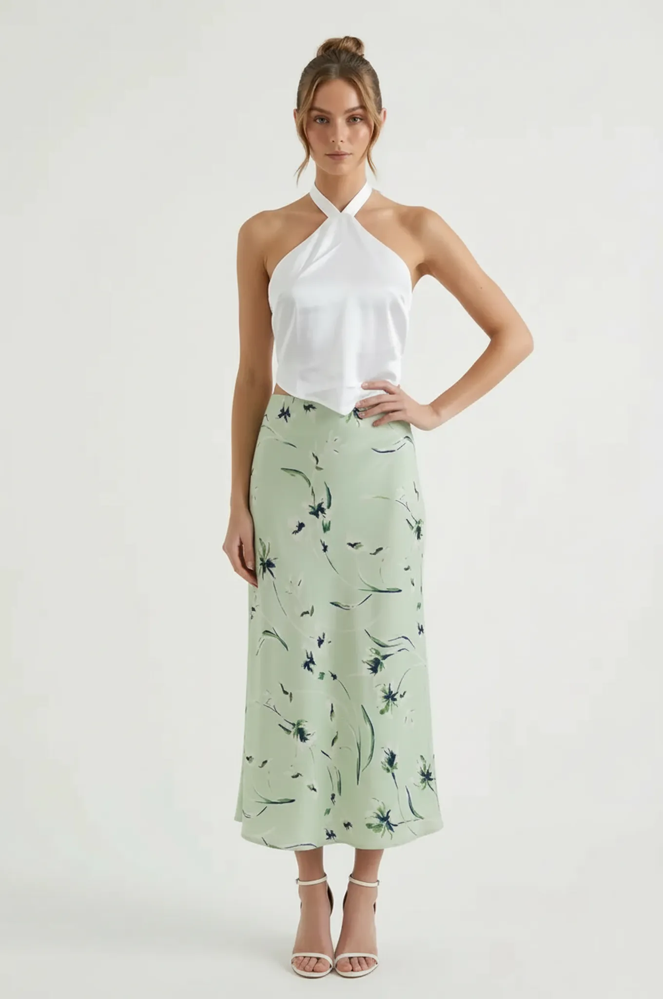 Sara Twist Neck Tie Back Top sold by Mixology product image thumbnail 2