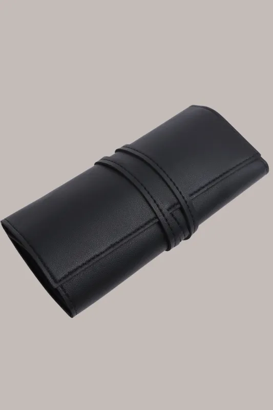 Abby Travel Jewelry Roll made by Mixology