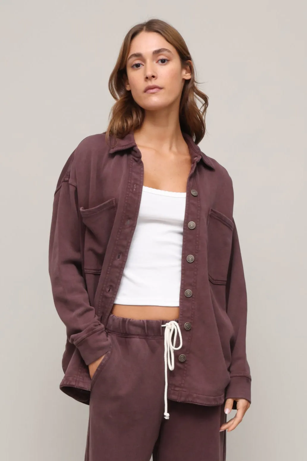 All day knit jacket sold by Mixology