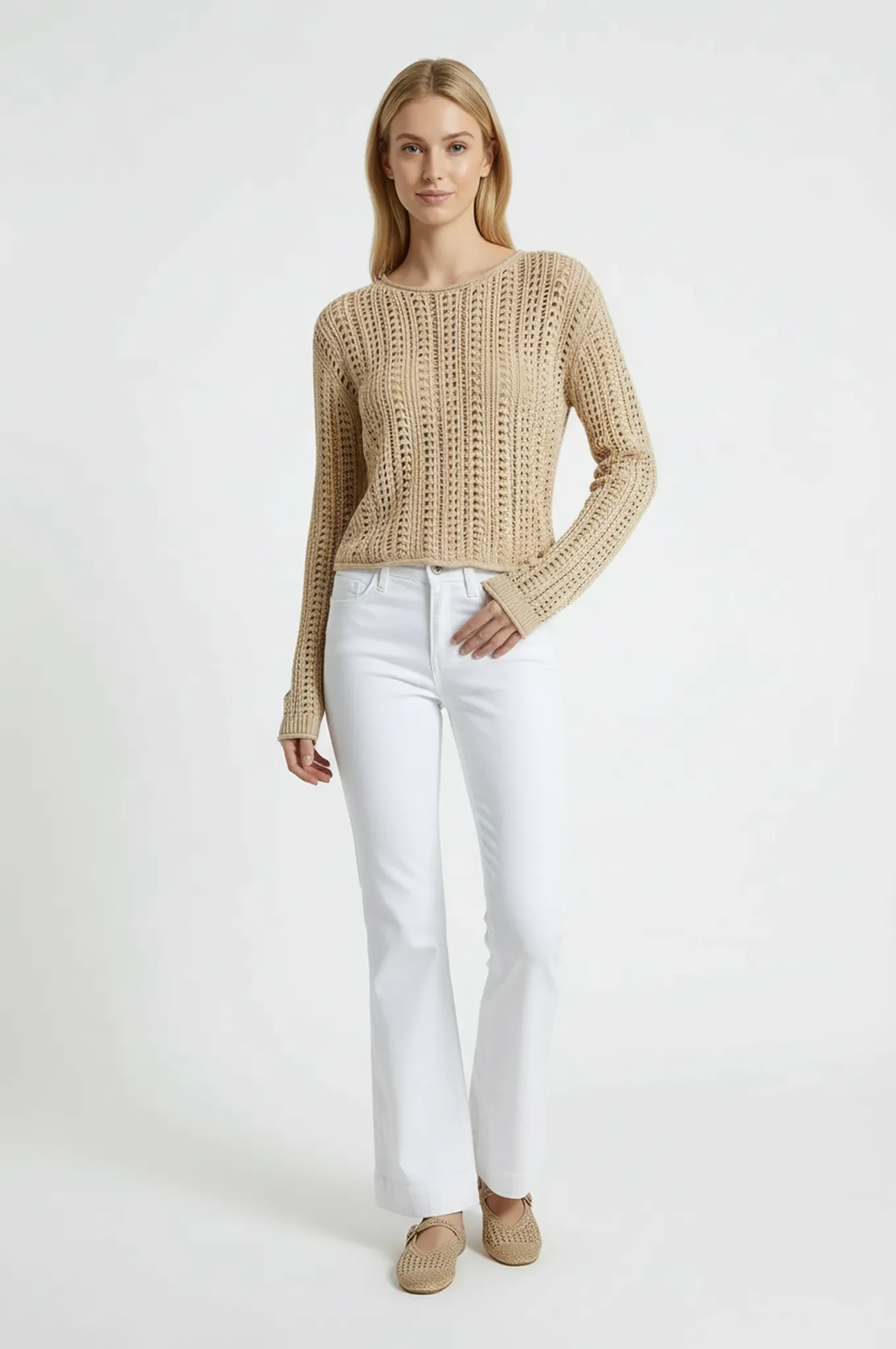 Tummy Control Mid Rise Flare sold by Mixology product image thumbnail 2