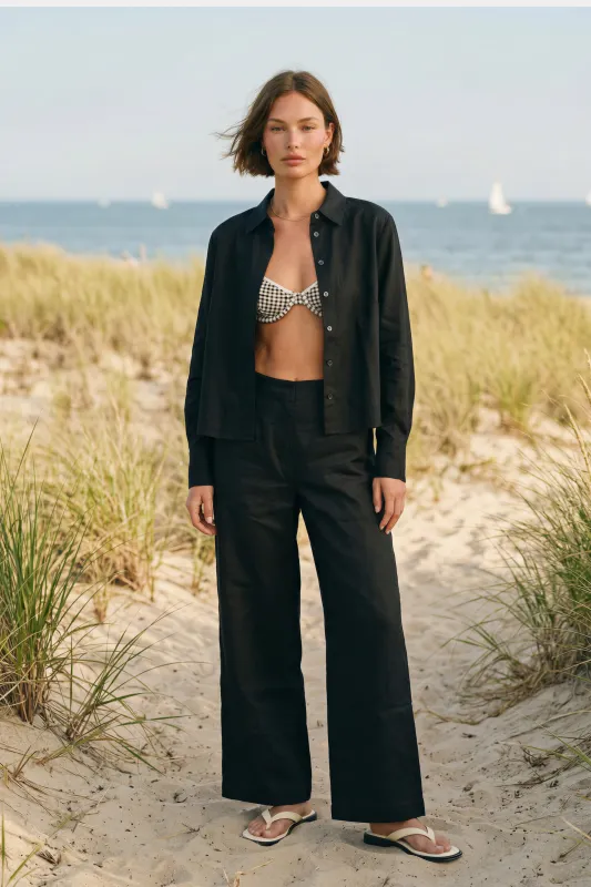 Dockside Linen Trouser Pant made by Mixology