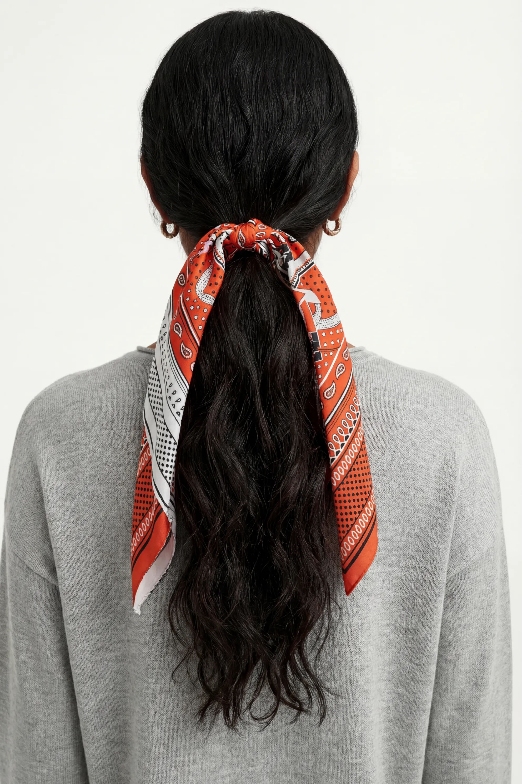 Equestrian Bandana skinny Scarf sold by Mixology product image thumbnail 3