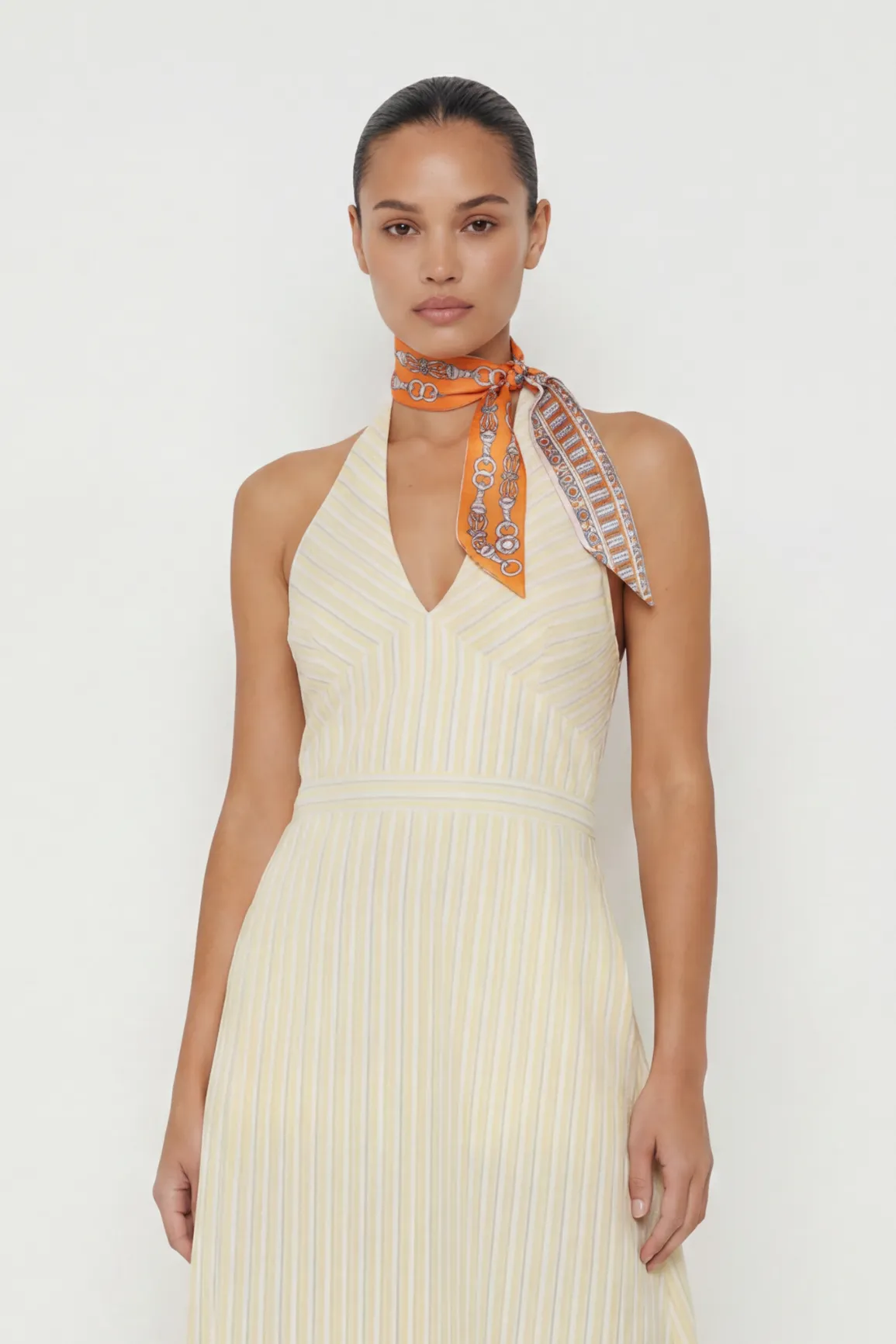 Waves Skinny Scarf sold by Mixology