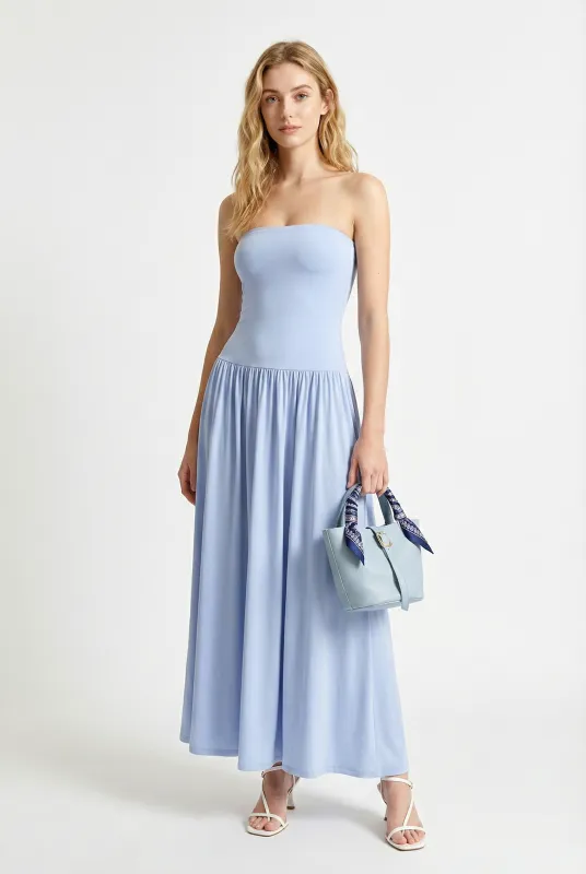 Daria Drop Waist Maxi Dress made by Mixology