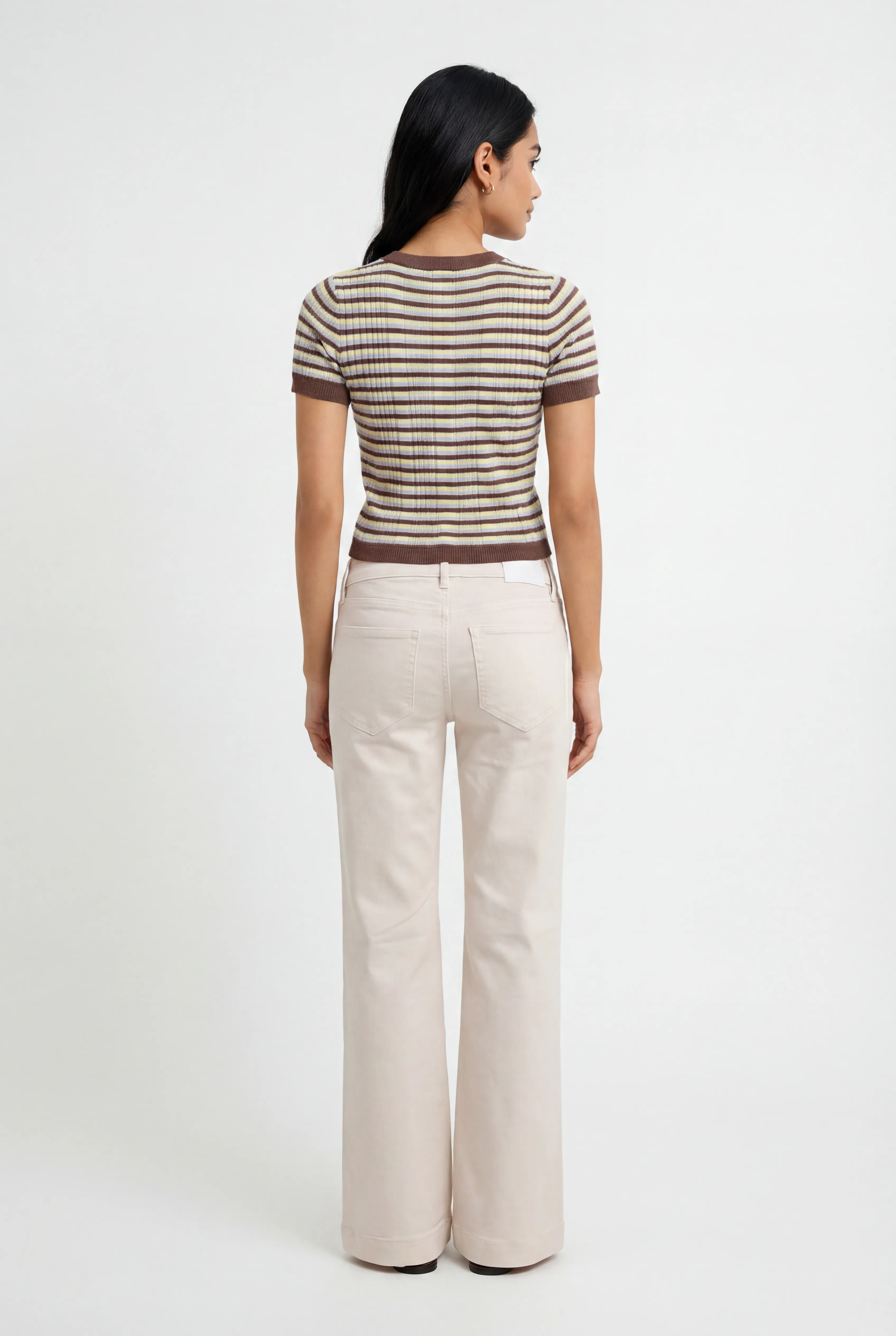 Happi Low Rise Comfort Flare sold by Mixology product image thumbnail 4