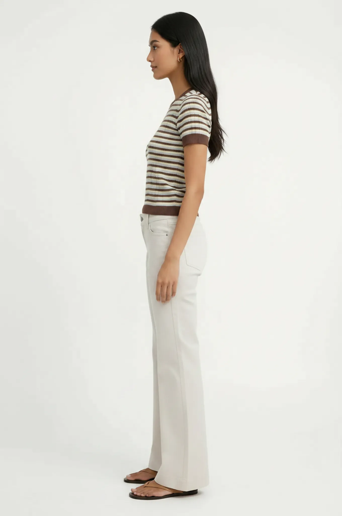 Happi Low Rise Comfort Flare sold by Mixology product image thumbnail 3