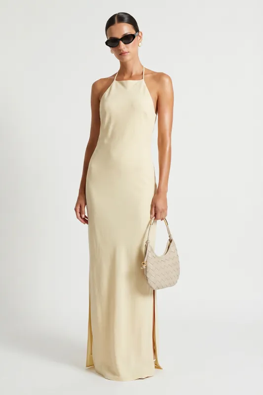 Elsie Maxi Halter Dress made by Mixology