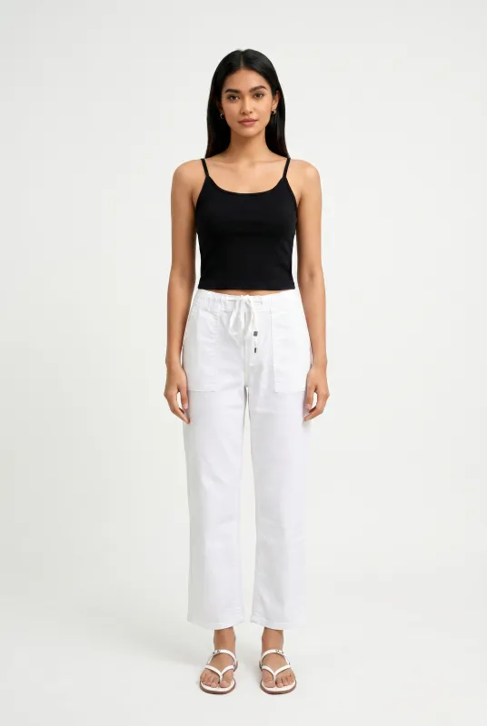 Stretch Twill Utility Pant made by Mica Denim