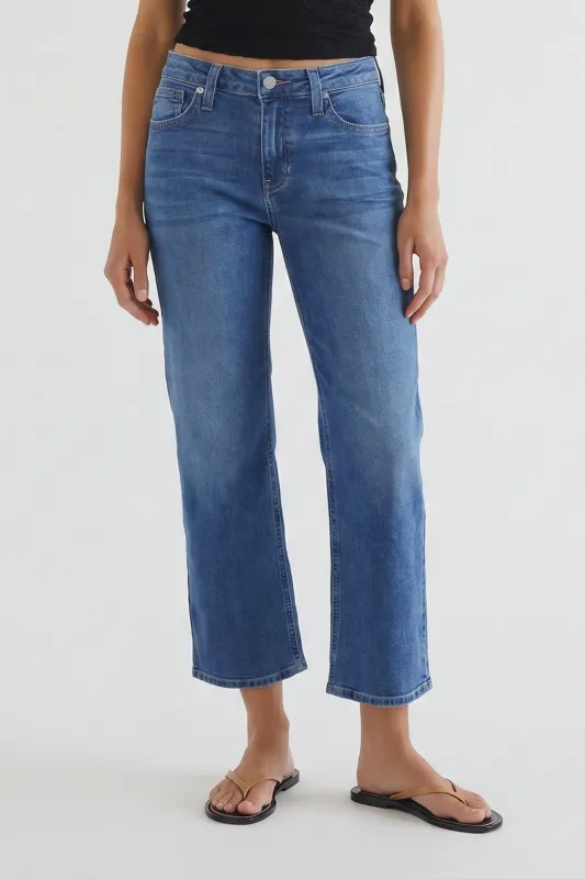Mid Rise Slim Wide Leg made by Just Black
