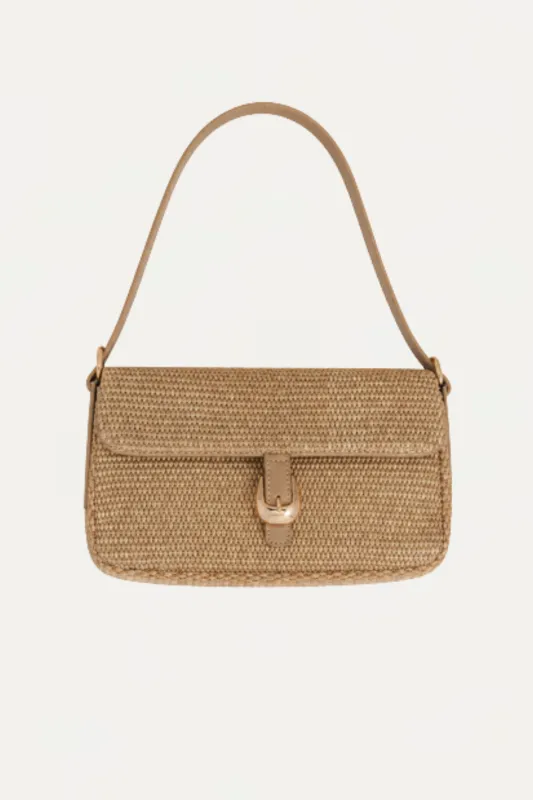 Gloria Woven Shoulder Bag made by Urban Expressions