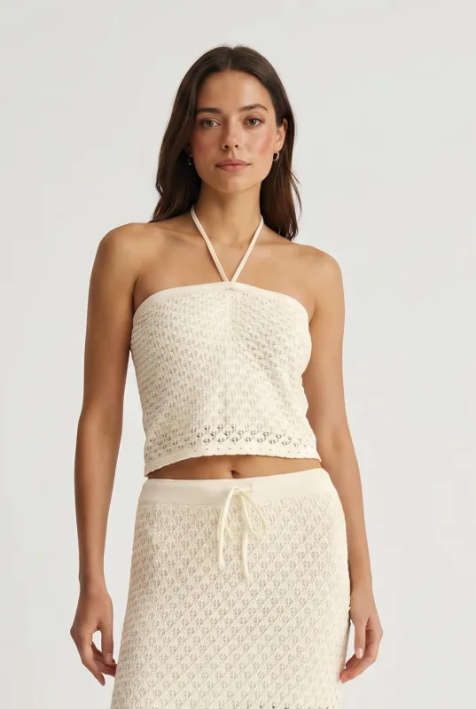 Windswept Crochet Top made by Z Supply