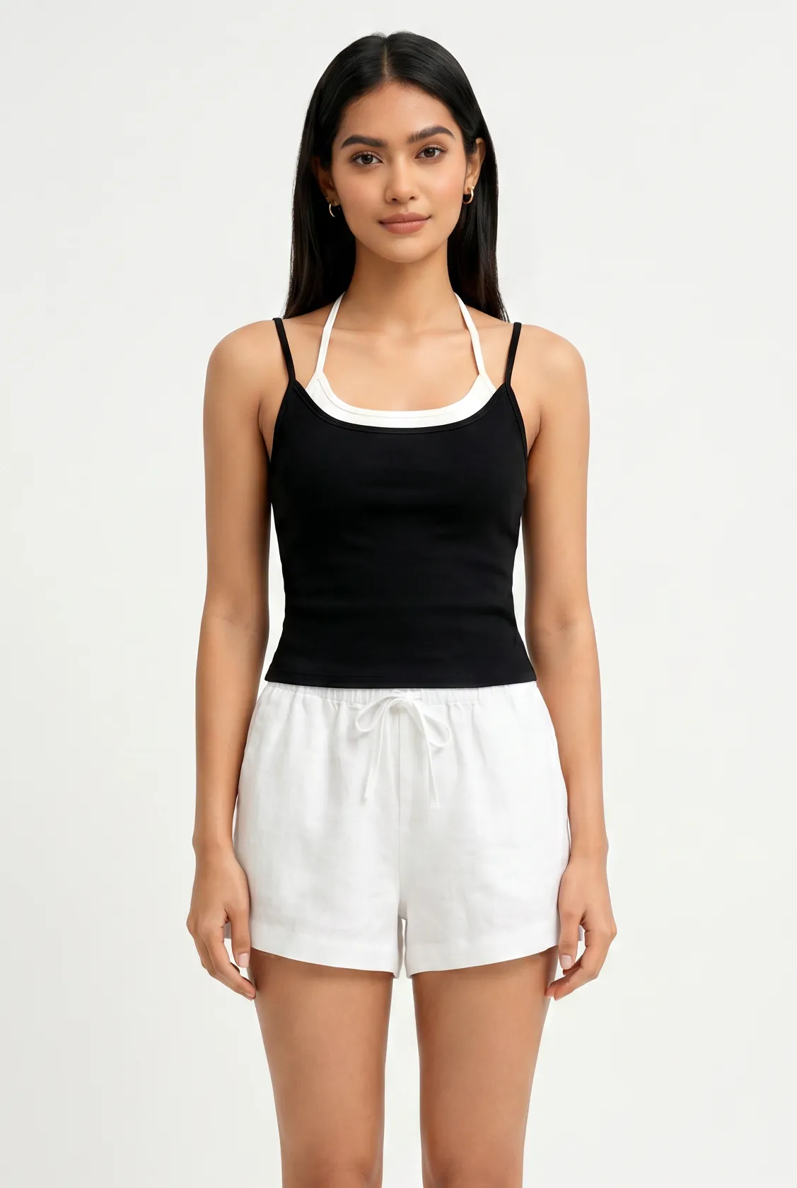 Les Double Layer Tank Top sold by Mixology