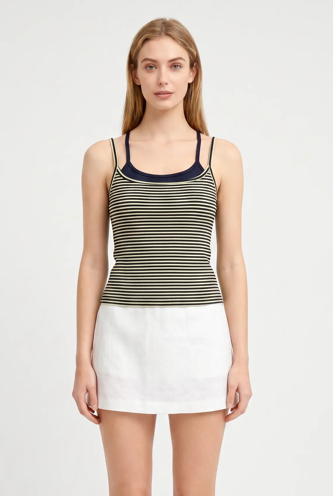 Les Double Layer Tank Top sold by Mixology product image thumbnail 5
