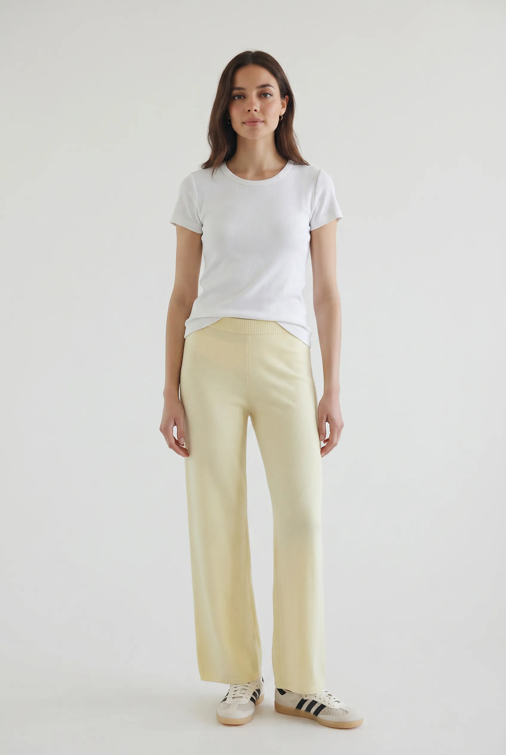 Ribbed Crew Neck T-shirt sold by Mixology product image thumbnail 2