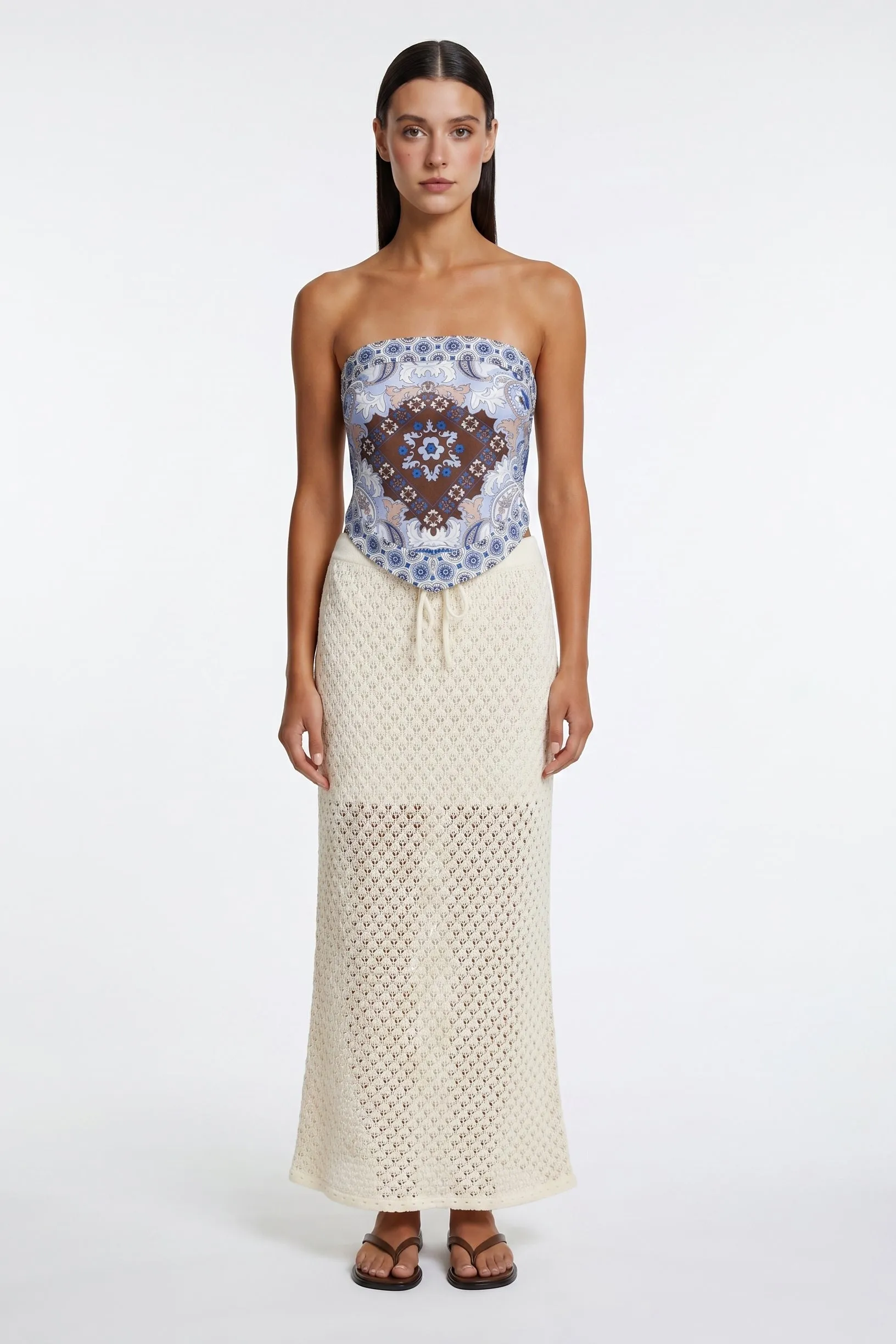 Brandi Bandana Strapless Top sold by Mixology product image thumbnail 2