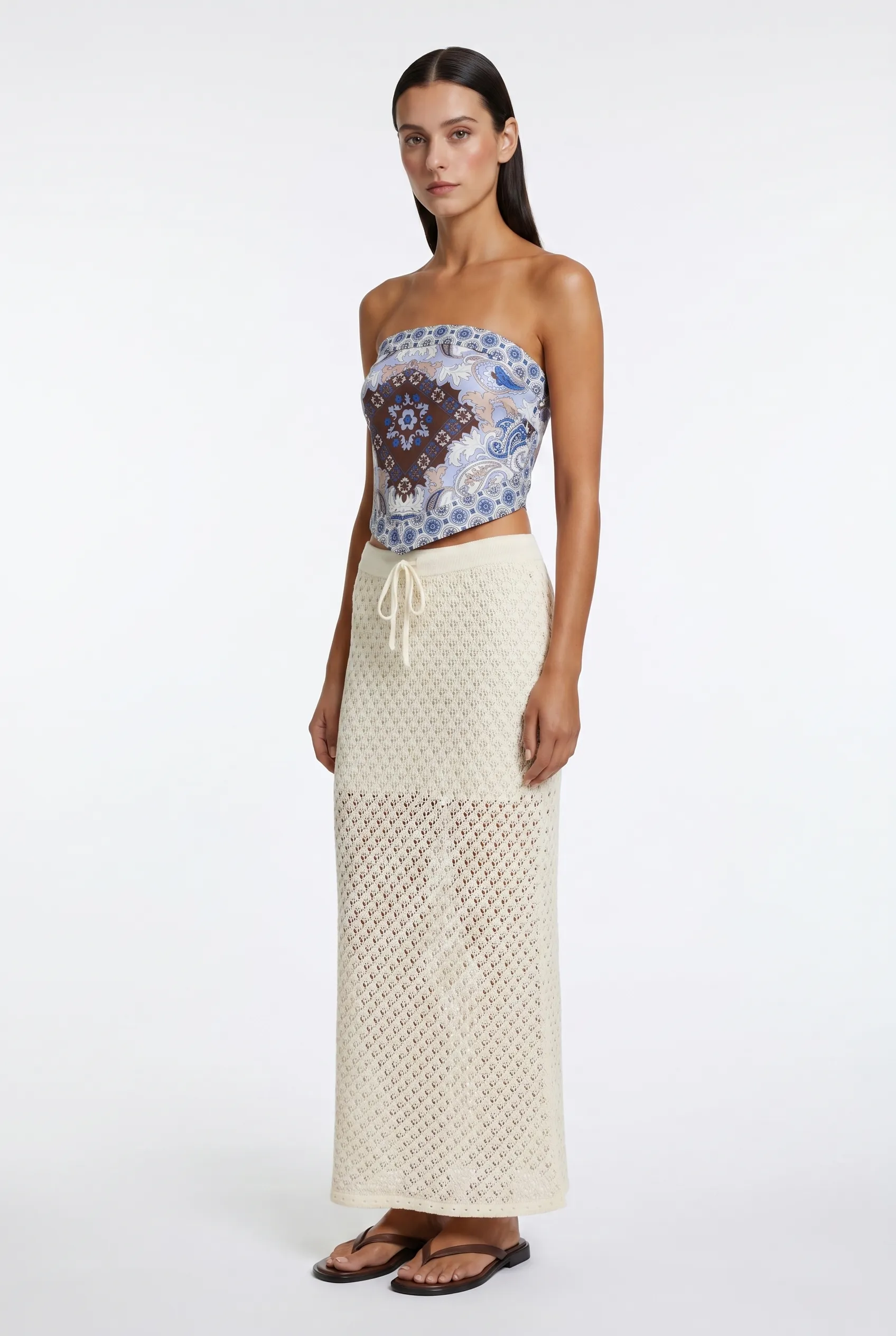Brandi Bandana Strapless Top sold by Mixology product image thumbnail 4