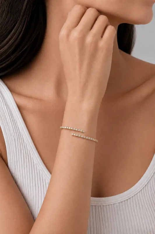 Brielle Bezel Bracelet made by Mixology