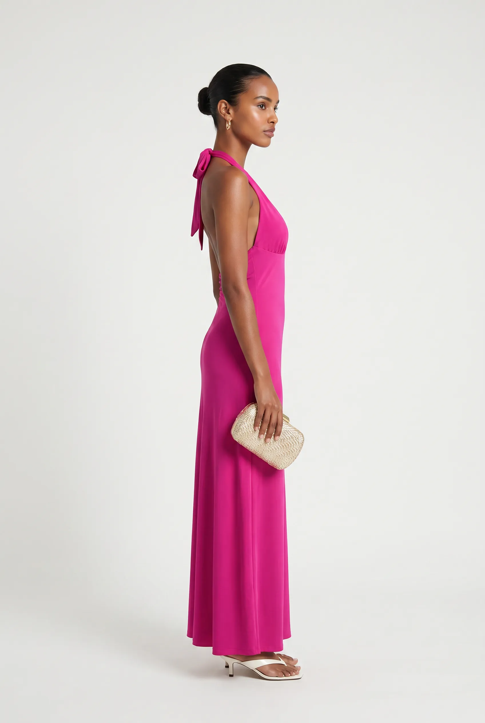 Aria Halter Maxi Dress sold by Mixology product image thumbnail 3