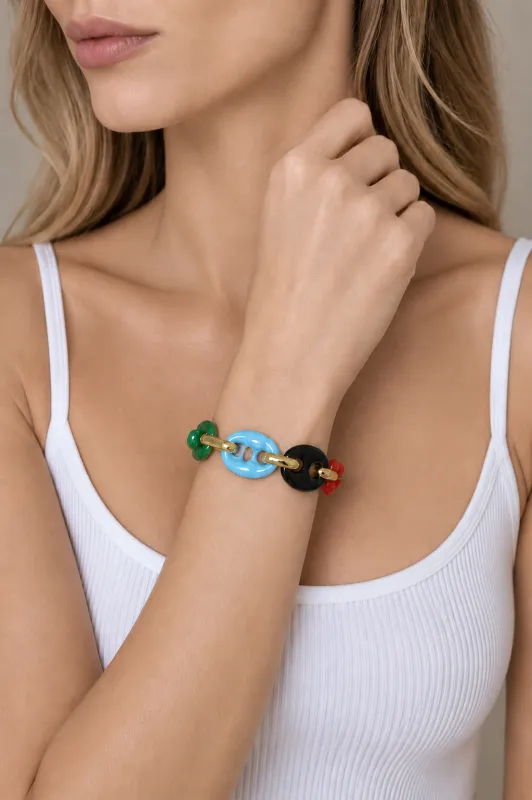 Zora Modern Link Bracelet made by Mixology