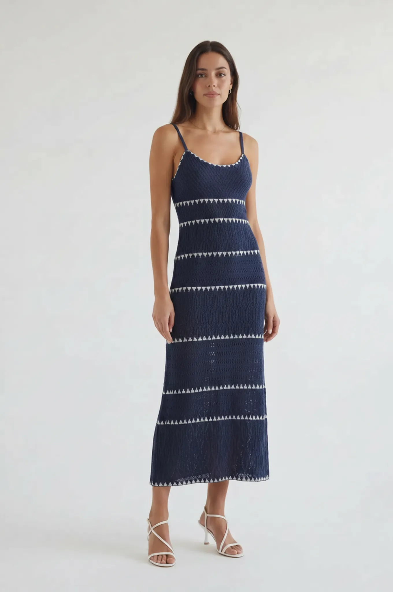 Catamaran Striped Maxi Dress sold by Mixology product image thumbnail 2