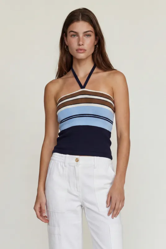 Riki Knit Halter Top made by Mixology
