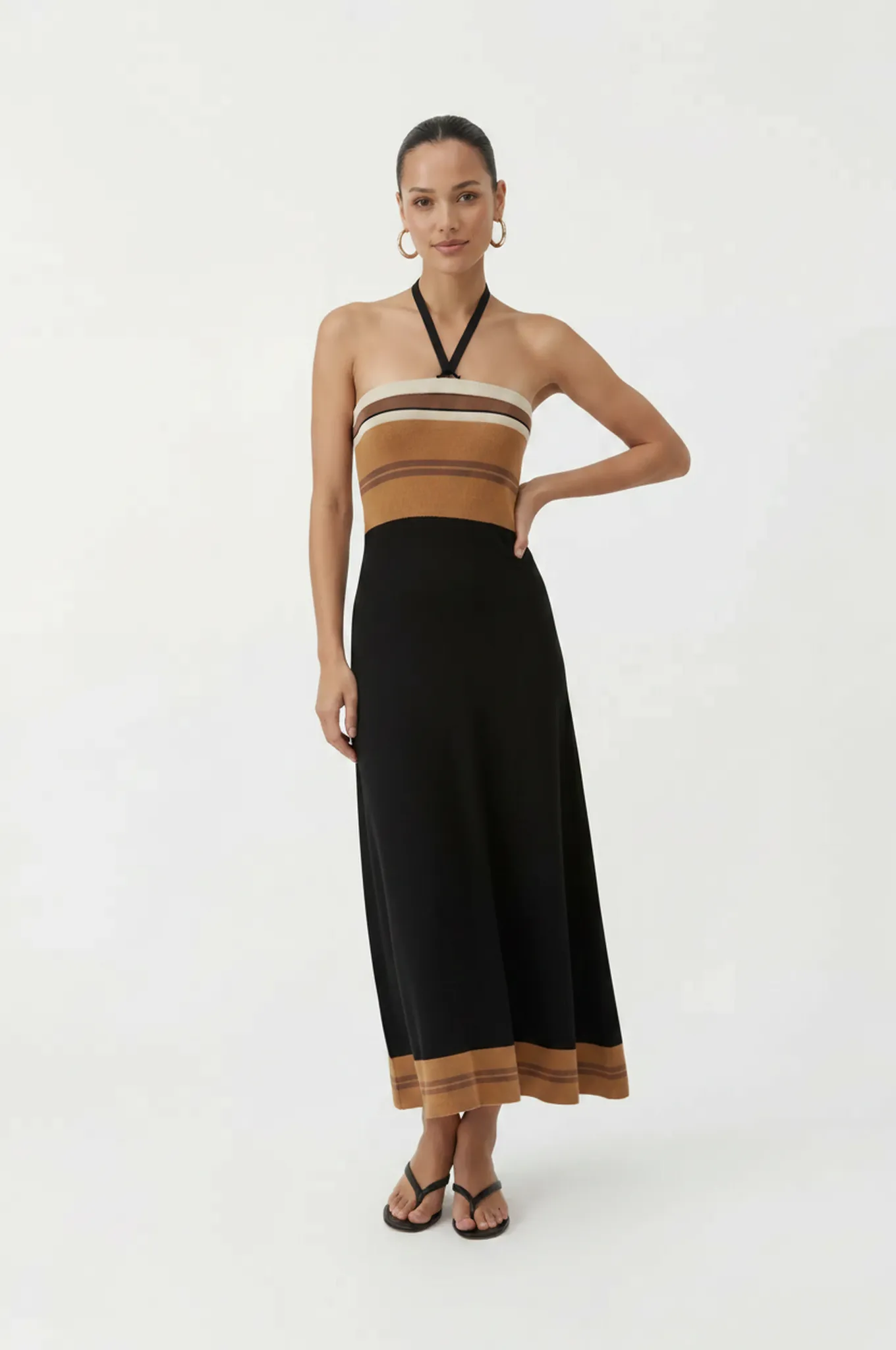 Reese Knit Halter Dress sold by Mixology product image thumbnail 2