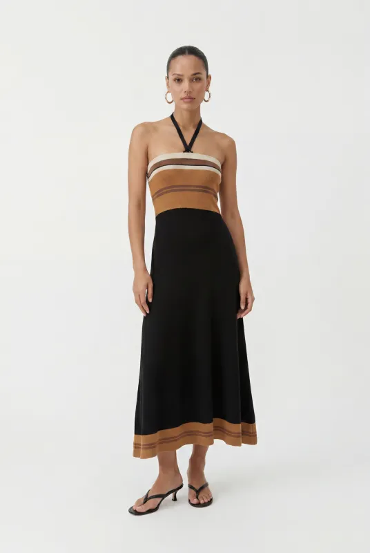 Reese Knit Halter Dress made by Mixology