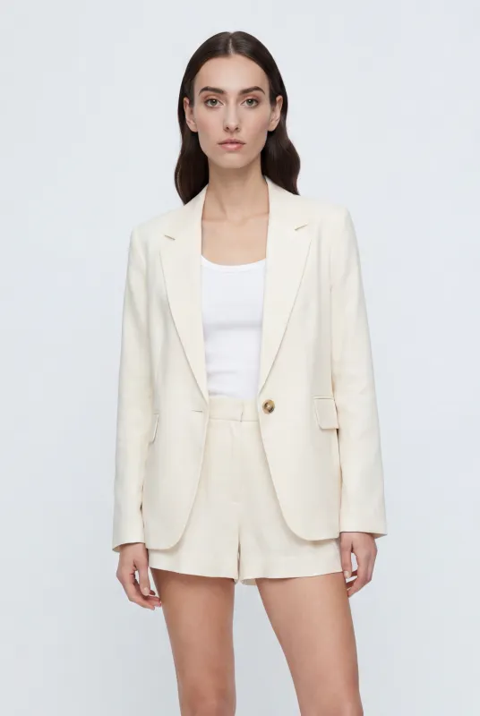 Evan Linen Blazer made by Mixology