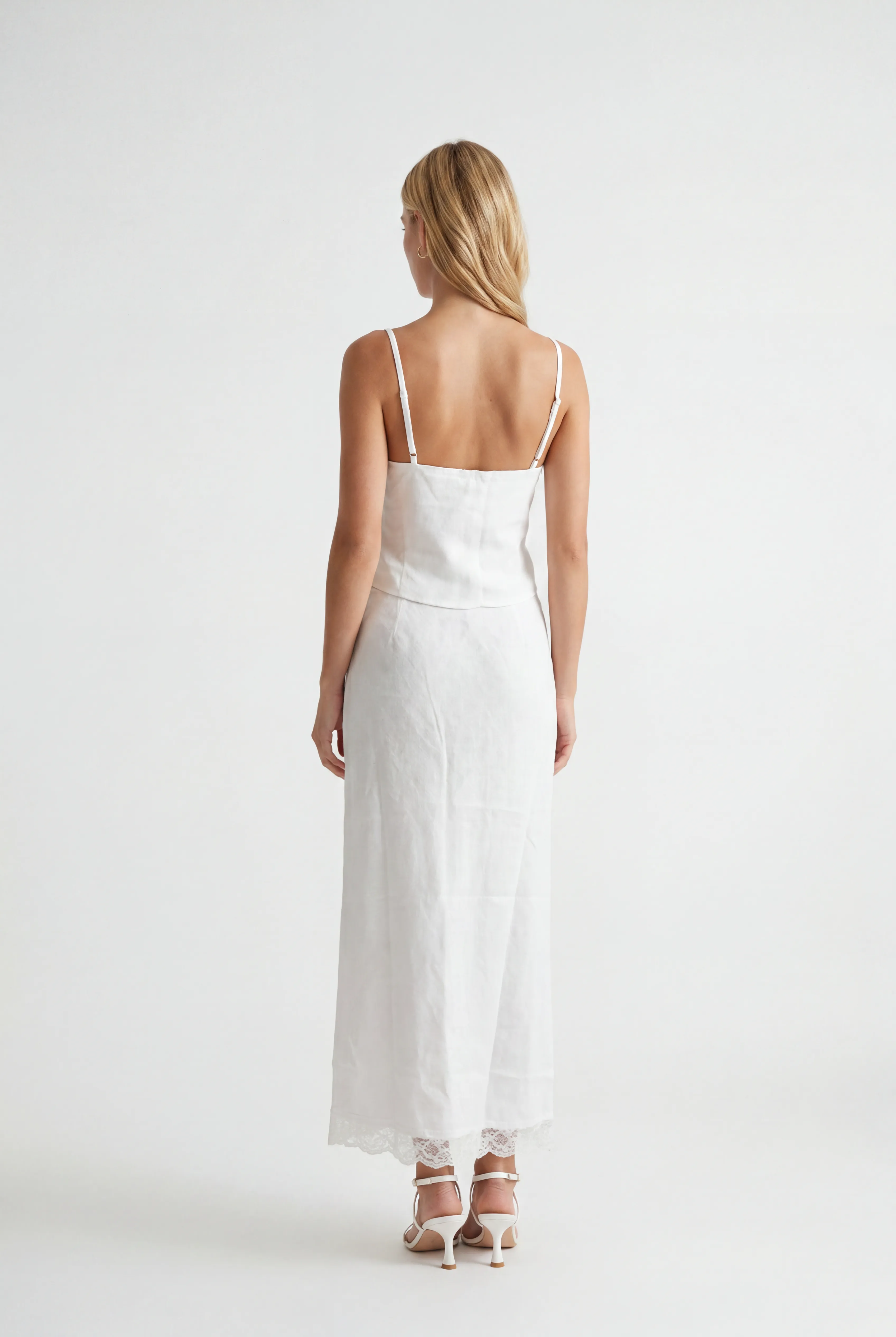 Everly Lace Trim Top sold by Mixology product image thumbnail 4
