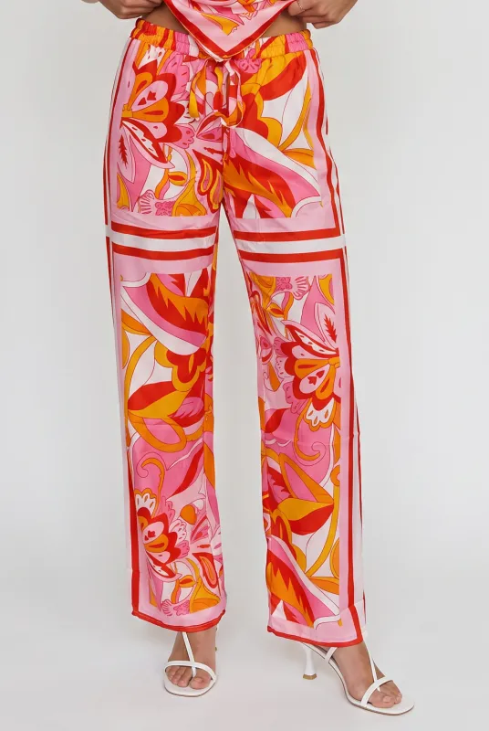 Lucia Printed Pants made by Mixology